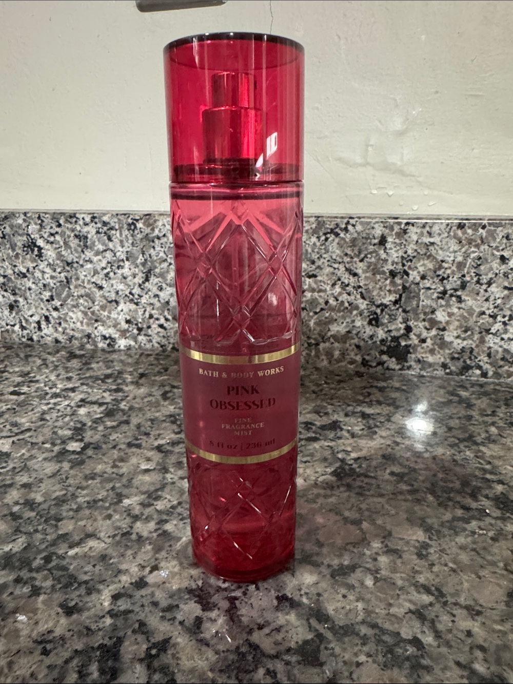 Bath & Body Works Pink Obsessed Pink & Gold Fine Fragrance Mist